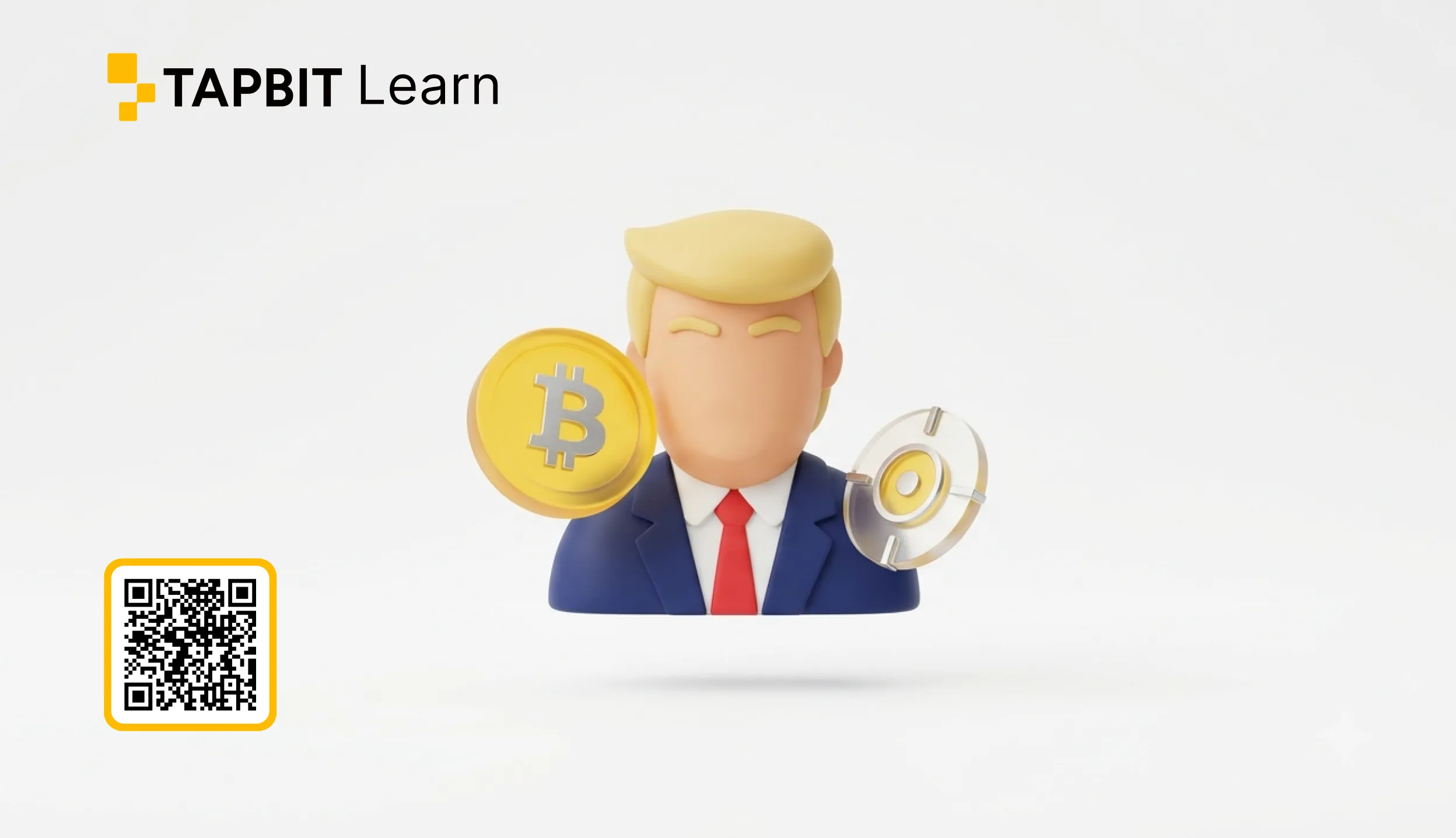 Illustration representing Trump-linked cryptocurrency ventures