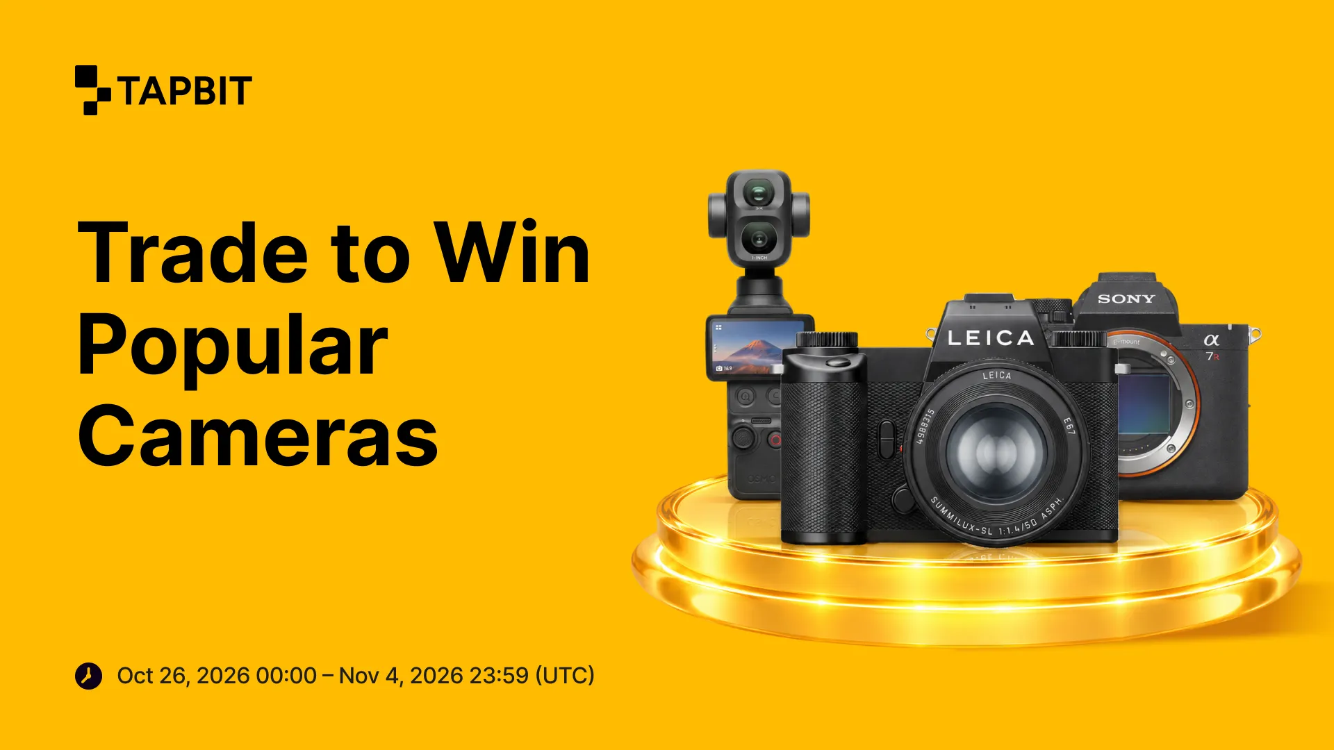 Tapbit camera trading competition