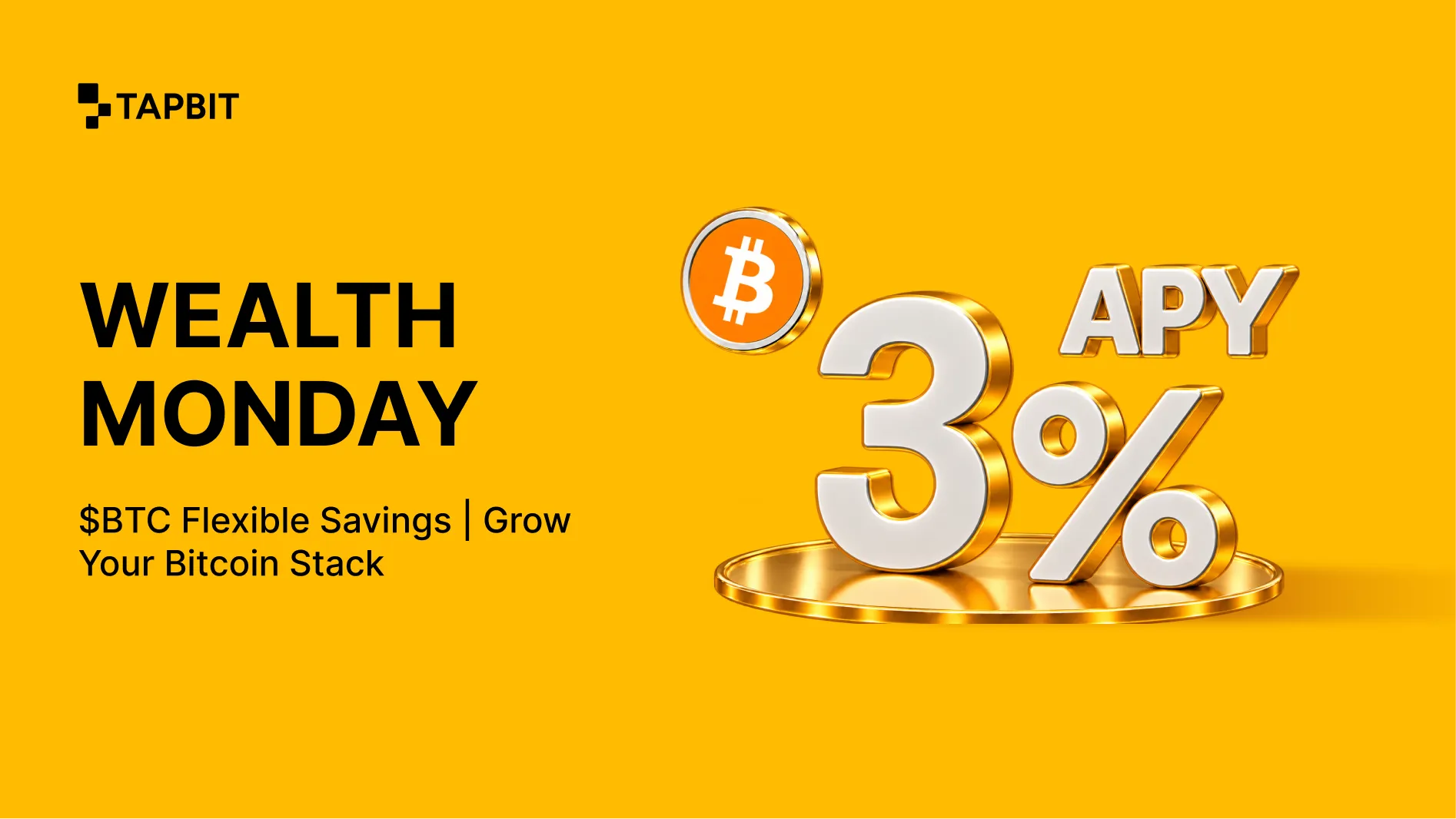 Tapbit BTC Earn stündliche Belohnungen
