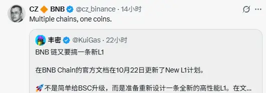 BNB Chain 為何要打造另一條 L1,且不發行新代幣、專注低延遲?