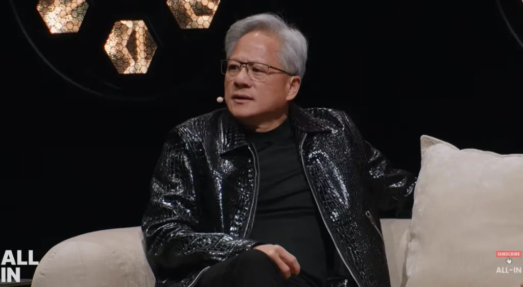 Jensen Huang stated: