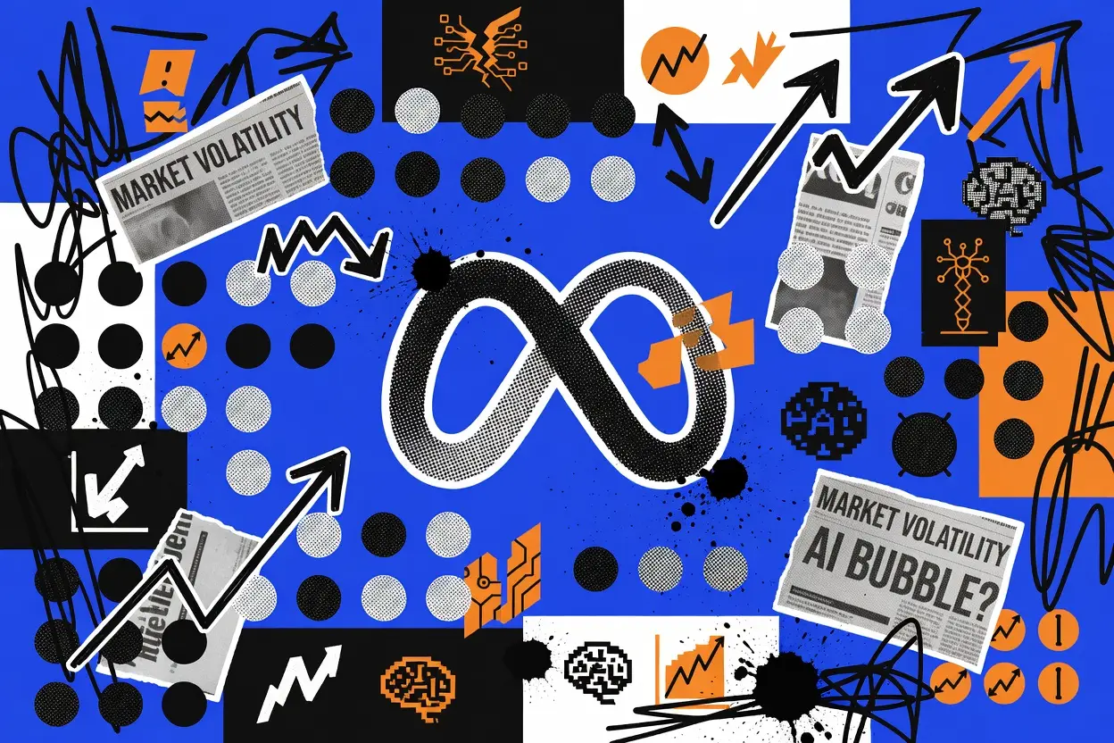Meta chute de 7 % — Tapbit News